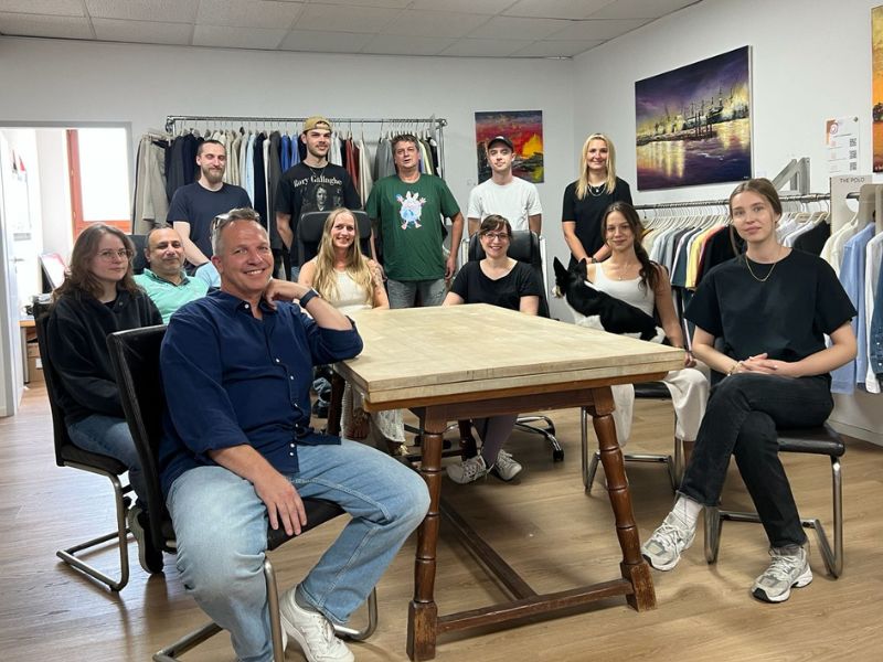 Teamfoto der Druckstoff Textildruck GmbH aus Hamburg