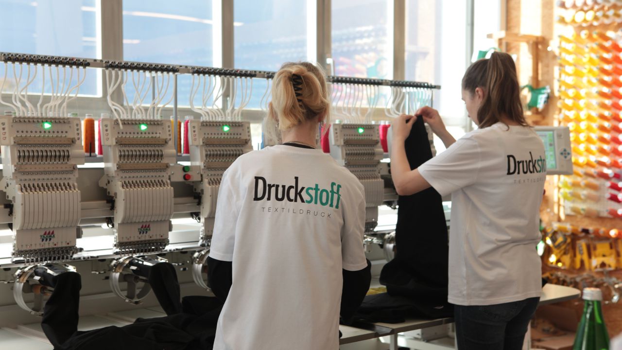 Impressionen Druckstoff Textildruck